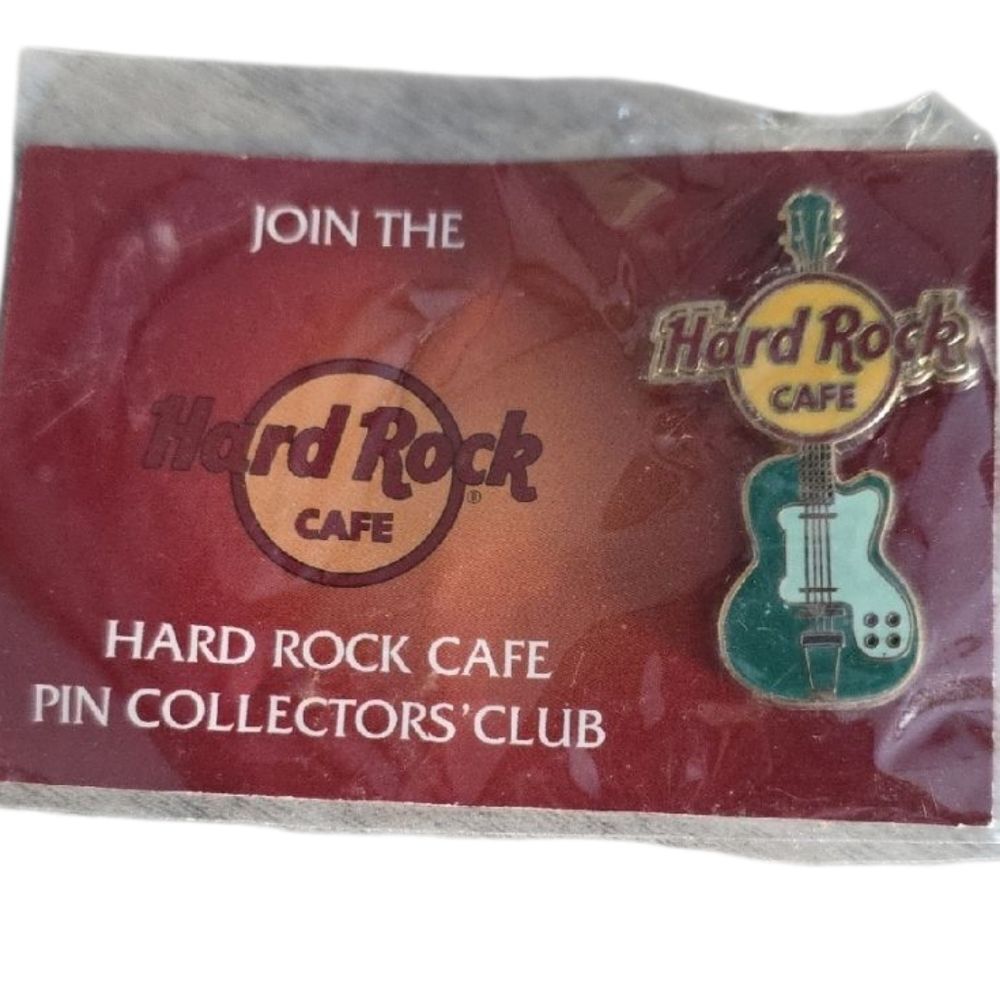 Hard Rock Cafe Collector’s Pin – Guitar Design